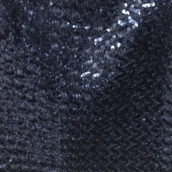 Art Deco zigzag sequins and bead evening top - Picture 3 of 4